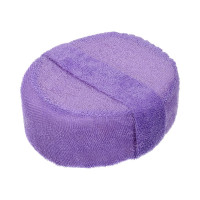 Объемная овальная мочалка из сизаля Банные Штучки с хлопком 10х12х5 см, 4 цвета 40091