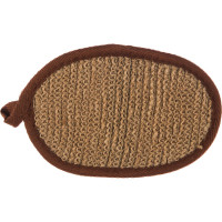 Овальная мочалка из рами Банные Штучки с хлопком, 11х16 см 40361