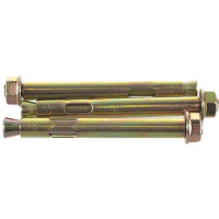 Анкерный болт с гайкой Метизный двор 10x100. 3 шт. 4607173902283