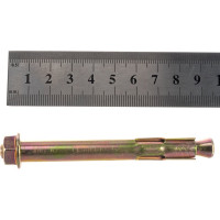 Анкерный болт с гайкой Метизный двор 10x100. 3 шт. 4607173902283