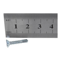 Оконный саморез Метизный двор 3,9x19 сверло, белый, 17 шт. 4690441018403