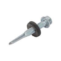 Кровельный саморез с длинным сверлом Метизный двор 5,5х38, 200 шт. 4690441023797