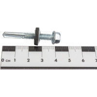 Кровельный саморез с длинным сверлом Метизный двор 5,5х38, 200 шт. 4690441023797