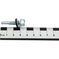 Кровельный саморез с длинным сверлом Метизный двор 6,3х32, 100 шт. 4690441023896