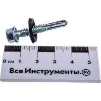 Кровельный саморез с длинным сверлом Метизный двор 5,5х32, 200 шт. 4690441023773