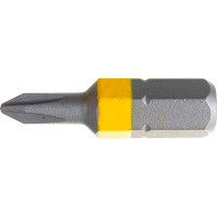 Бита Wurth PH1-ЖЁЛТ.-1/4ZO-L25MM 0614176274090 10 1614176274092 1