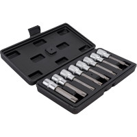 Набор головок DR1/2", вставка TORX Т20-Т60, L=100 мм, 8 шт., в кейсе АвтоDело 39600 15000