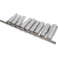 Набор головок высоких  DR1/2", 8-22 мм, на планке АвтоDело 39836 13345