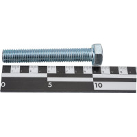 Болт с шестигранной головкой Метизный двор 16x100 DIN 933, 25 шт. 4607159065568