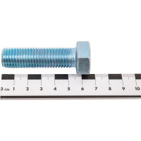 Болт с шестигранной головкой Метизный двор 16x55 DIN 933, 50 шт. 4607159065513