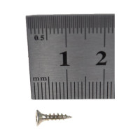 Потайной универсальный шуруп Метизный двор 2,5x10, желтый, 70 шт. 4690441018519