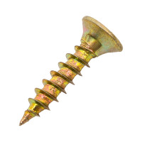 Потайной универсальный шуруп Метизный двор 2,5x12, желтый, 1000 шт. 4690441029362
