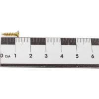 Потайной универсальный шуруп Метизный двор 2,5x12, желтый, 1000 шт. 4690441029362