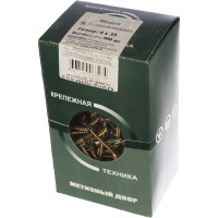 Потайной универсальный шуруп Метизный двор 4,0x35, желтый, 500 шт. 4607159063274