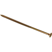 Потайной универсальный шуруп Метизный двор 5,0x120, желтый, 100 шт. 4607159063564