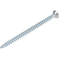 Потайной универсальный шуруп Метизный двор 6,0x90, оцинкованный, 100 шт. 4690441023100