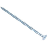 Потайной универсальный шуруп Метизный двор 4,5x80, белый, 7 шт. 4690441019202