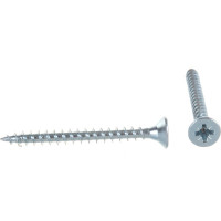 Потайной универсальный шуруп Метизный двор 4,5x45, белый, 13 шт. 4690441019165