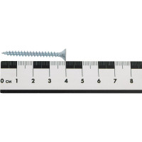 Потайной универсальный шуруп Метизный двор 3,5x40, оцинкованный, 500 шт. 4690441021762