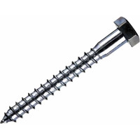 Шуруп для лаг и реек с шестигр. гол. DIN571 BEFAST 8х90 ф100 шт GLF08090100S