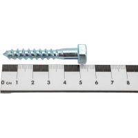 Шуруп для лаг и реек с шестигр. гол. DIN571 BEFAST 8х50 ф 100 шт GLF08050100S