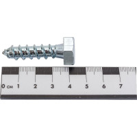 Шуруп глухарь с шестигранной головкой Метизный двор 10x40, 20 шт. 4607159063946