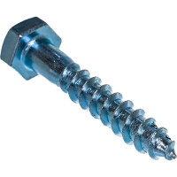 Шуруп глухарь с шестигранной головкой Метизный двор 10x60, 20 шт. 4607159063960