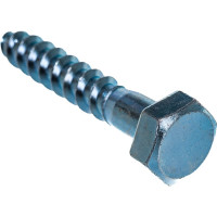 Шуруп глухарь с шестигранной головкой Метизный двор 10x60, 20 шт. 4607159063960