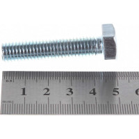 Болт с шестигранной головкой Метизный двор 10x45 DIN 933, 100 шт. 4607173906328