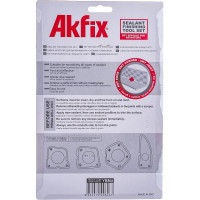 Набор шпателей для выравнивания и затирки герметиков  4 шт. Akfix BYM4