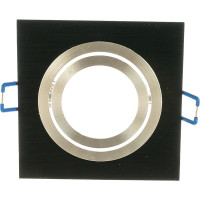 Встраиваемый потолочный светильник FERON MR16 G5.3, черный DL2801 32638