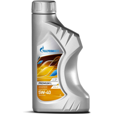 Масло GAZPROMNEFT Premium L 5W-40 1л 2389907662