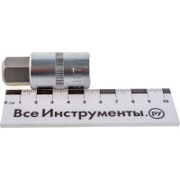 Головка со вставкой шестигранник (17 мм; 55 мм; 1/2DR) АвтоDело 39297 14977