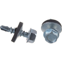 Саморез с шайбой EPDM BEFAST 4.8х19 ф, уменьш. Сверло, 250 шт  SSF48020250S