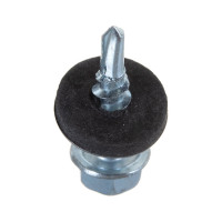 Саморез с шайбой EPDM BEFAST 4.8х19 ф, уменьш. Сверло, 250 шт  SSF48020250S