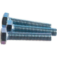 Болт с шестигранной головкой Метизный двор 8x40 DIN 933. 3 шт. 4607173906045