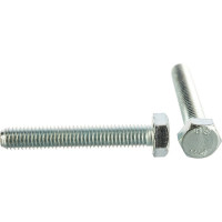 Болт с шестигранной головкой Метизный двор 8x50 DIN 933. 2 шт. 4607173906052