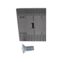 Потайной винт Метизный двор M4x8 DIN 965, 200 шт. 4607159066558