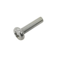 Винт с полуцилиндрической головкой Метизный двор 6x25 DIN 7985. 8 шт. 4607173906830