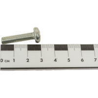 Винт с полуцилиндрической головкой Метизный двор 6x25 DIN 7985. 8 шт. 4607173906830