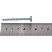 Шуруп для лаг и реек с шестигранной головкой BEFAST DIN571 6х50 100 шт GLF06050100S