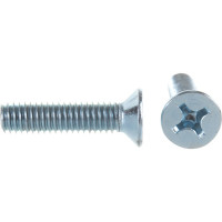 Потайной винт Метизный двор M6x25 DIN 965, 100 шт. 4607159066824