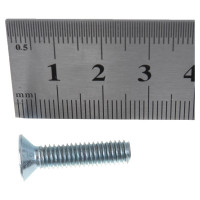 Потайной винт Метизный двор M6x25 DIN 965, 100 шт. 4607159066824