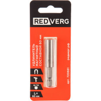 Удлинитель для бит магнитный 1/4'', 60 мм REDVERG 6623519