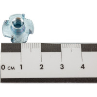 Мебельная врезная гайка Метизный двор M5 DIN 1624, 200 шт. 4607159067845