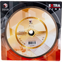 Диск алмазный отрезной сплошной Diam 230x1,6x7,0x25,4 Керамика, серия Экстра (Керамика, Мрамор, Оникс) 000661