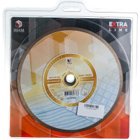 Диск алмазный отрезной сплошной Diam 230x1,2x7,0x25,4 Керамика-"ST" Супер Тонкий, серия Экстра (Керамика,Глазурованная плитка, Стеклянная мозаика) 000659