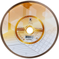 Диск алмазный отрезной сплошной Diam 230x1,2x7,0x25,4 Керамика-"ST" Супер Тонкий, серия Экстра (Керамика,Глазурованная плитка, Стеклянная мозаика) 000659