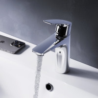 Смеситель для умывальника AM.PM Gem хром, F90A02100