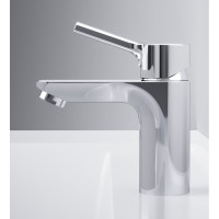 Смеситель для умывальника AM.PM X-Joy S, излив 100 мм, хром F85B02100